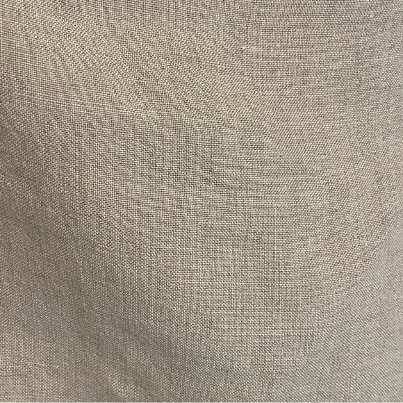 Banana Republic linen lined pencil skirt beige tan khaki Beach Work Summer size6 - Picture 7 of 12